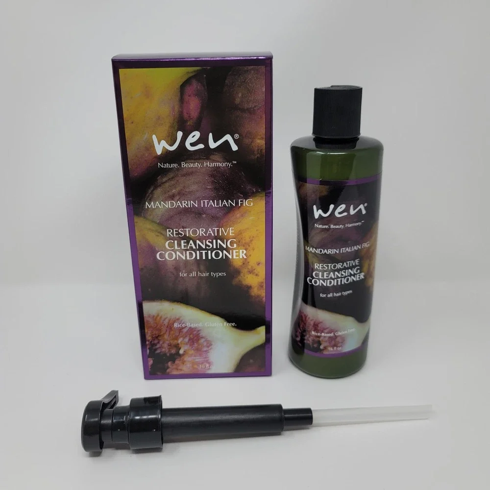 WEN Chaz Dean Mandarin Italian Fig Restorative Cleansing Conditioner 16oz Sealed